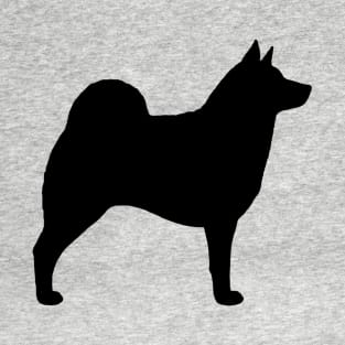 Norwegian Elkhound Silhouette T-Shirt